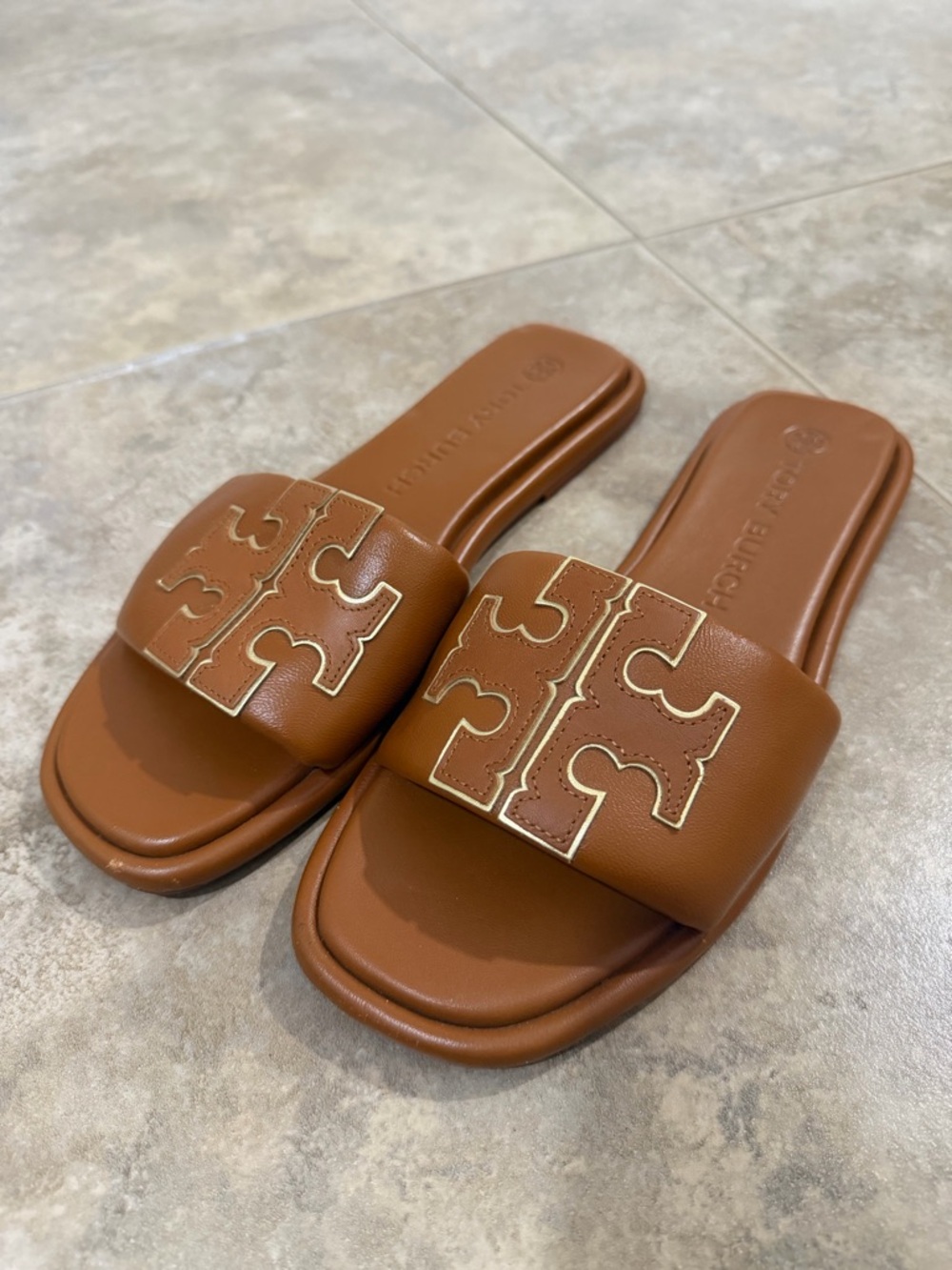 Tory Burch Double T Sport Slide